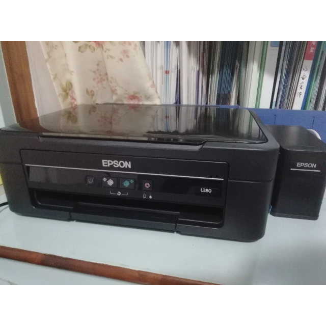 爱普生epsonl380墨仓式打印机一体机打印复印扫描学生打印作业打印