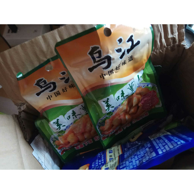 乌江美味萝卜干60g10袋装重庆乌江榨菜即食下饭菜泡菜咸菜酱腌菜拌饭