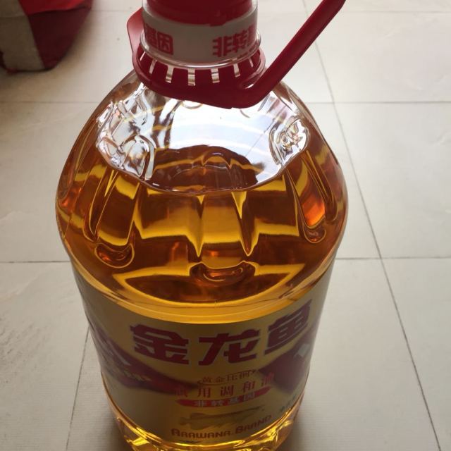 金龙鱼黄金比例食用植物调和油5l非转桶装食用油