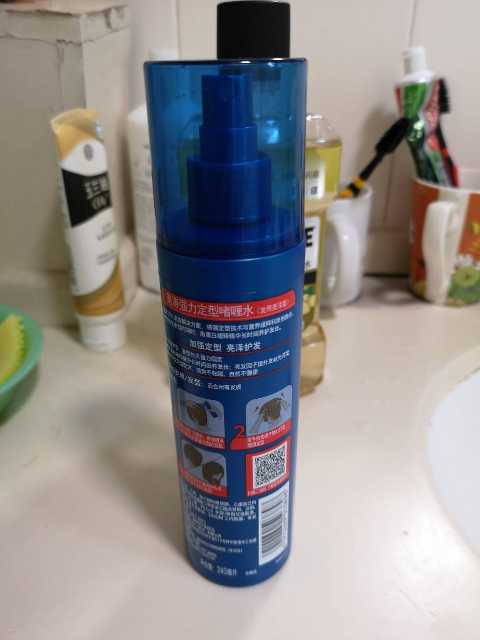 美涛强力定型啫喱水亮泽性240ml发胶喷雾定型保湿蓬松晒单图