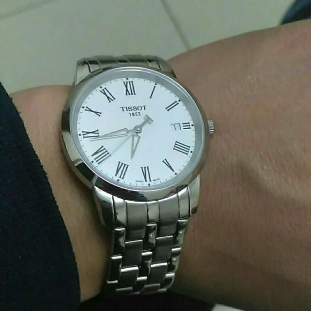 瑞士天梭手表1853男表tissot经典梦幻系列女士手表时尚钢带防水石英