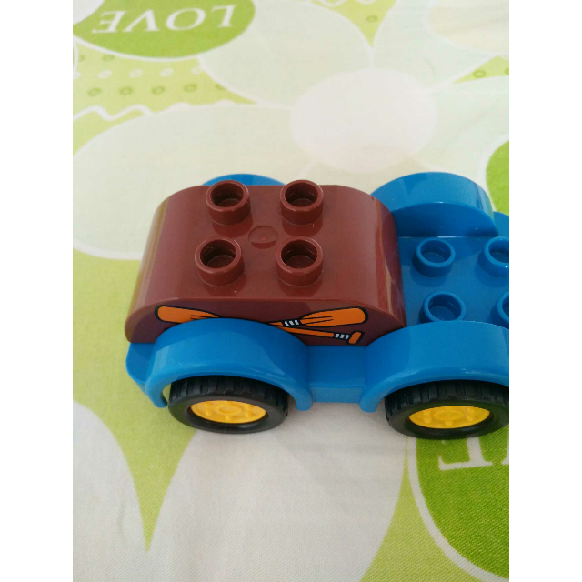 lego乐高duplo得宝系列我的第一组汽车与卡车套装10816塑料玩具50块