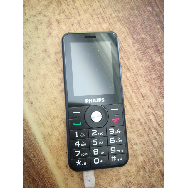 飞利浦philipse186a移动版直板按键老人手机双卡双待长待机大字大声