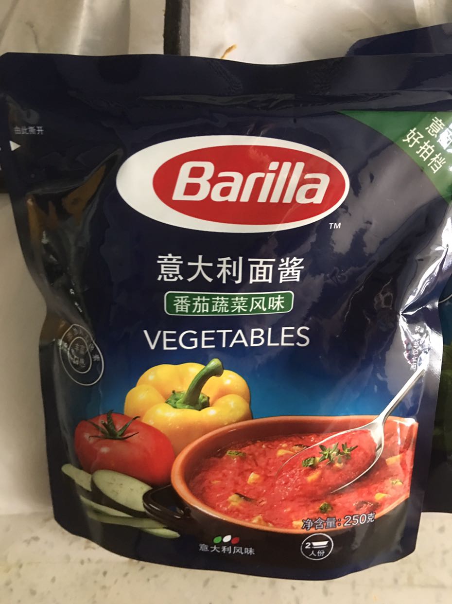 百味来蕃茄蔬菜风味意大利面酱250克晒单图