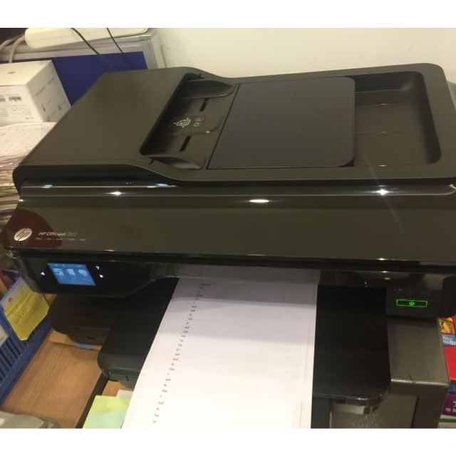 惠普hp7612a3彩色喷墨照片打印机一体机a3自动双面打印高效办公文档