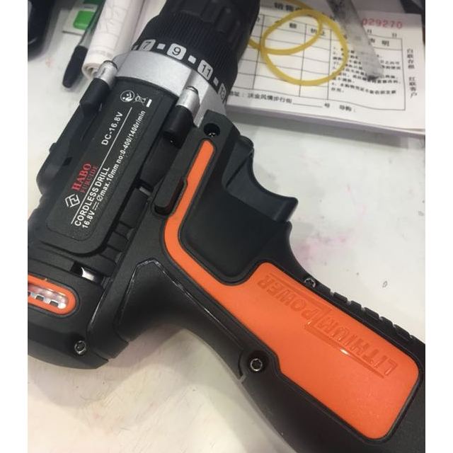 福瑞德168v锂电钻双速充电钻手枪电钻多功能家用电动螺丝刀五金工具电