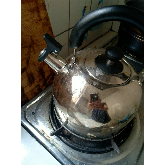 美厨烧水壶304不锈钢水壶3l鸣音热水壶燃气炉电磁炉通用乐厨系列mch