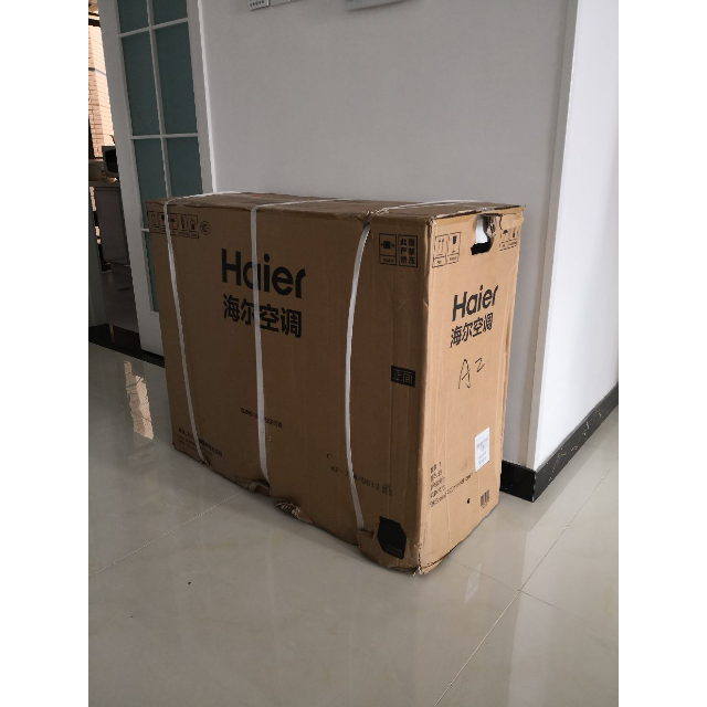 海尔柜立式空调家用柜机haierkf72lw06zac13花开时节3p匹单冷立式空调