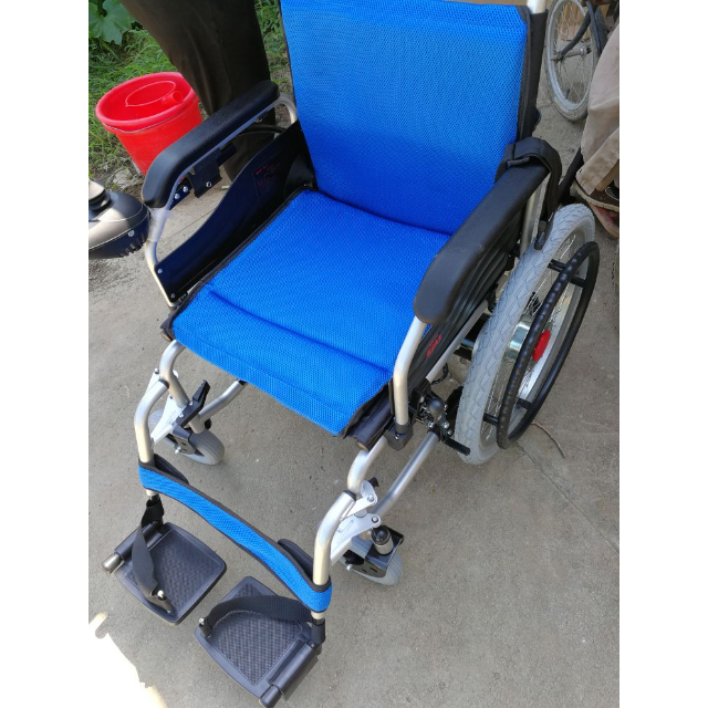 可孚逸享电动轮椅折叠轻便老人轮椅车老年人残疾人代步电动轮椅车a3大