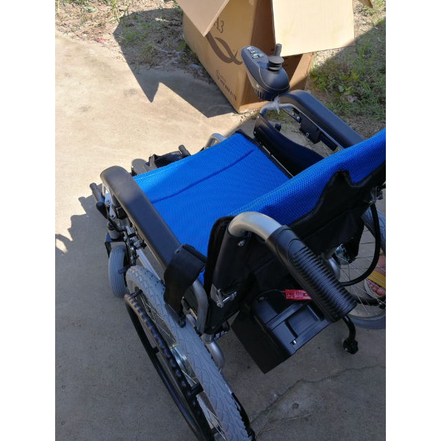 可孚逸享电动轮椅折叠轻便老人轮椅车老年人残疾人代步电动轮椅车a3大