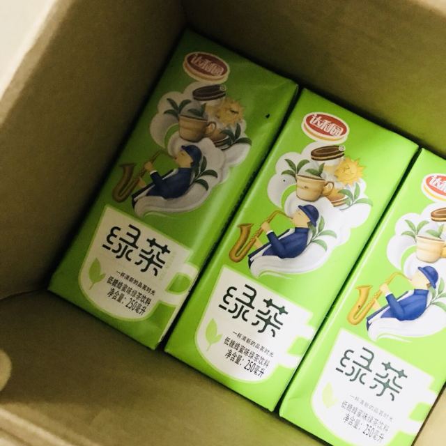 达利园蜂蜜绿茶低糖蜂蜜味绿茶饮料250ml24包