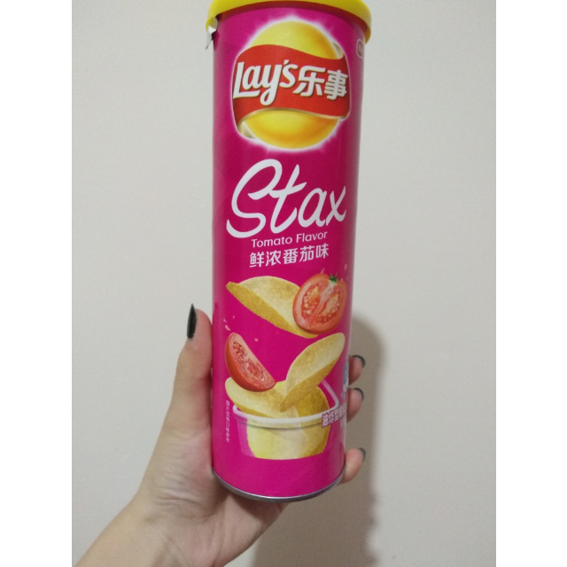 乐事无限鲜浓番茄味薯片104g罐零食下午茶