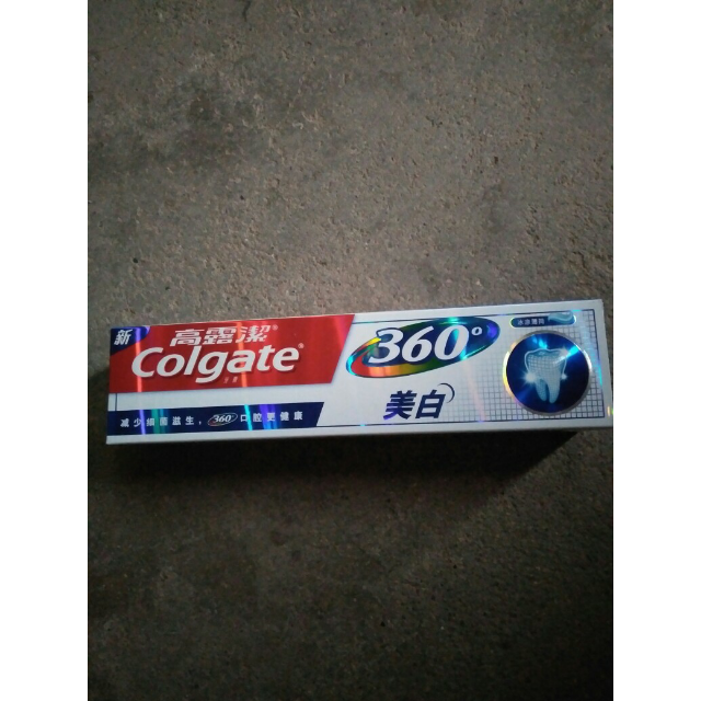 高露洁colgate360美白牙膏200g