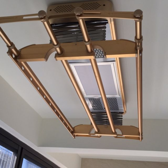 电动晾衣架 智能挂衣架 遥控阳台升降晒衣架 自动折叠晾衣杆洗晒用品