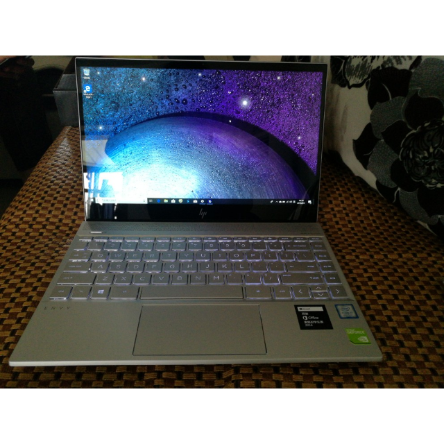 惠普hp薄銳envy13ah0014tx133英寸窄邊框輕薄本筆記本i78550u8g360gb