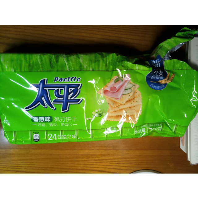 太平梳打饼干零食香葱口味600g新旧包装随机发货