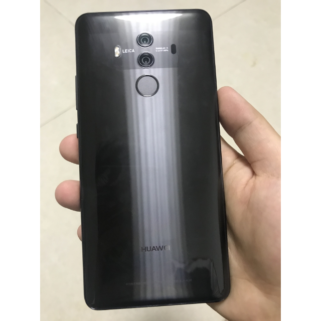 华为huawei华为mate10pro全网通版6gb128gb银钻灰移动联通电信4g手机