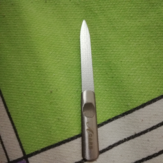 9cm不锈钢acare指甲锉抛光美甲专用指甲打磨工具指甲挫磨指甲