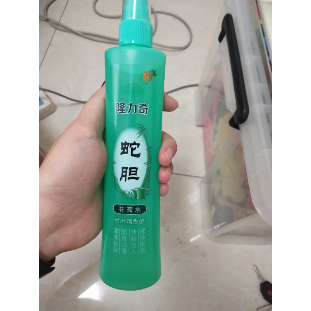 隆力奇195ml蛇膽花露水竹葉清香型