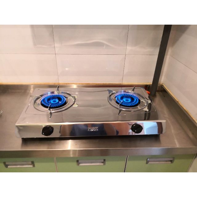 万家乐macrojztzs3天然气双眼台式燃气灶具42kw双高火一体式不锈钢