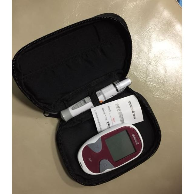 鱼跃yuwell家用免调码血糖仪580型虹吸式血糖测量检测含50血糖仪试纸