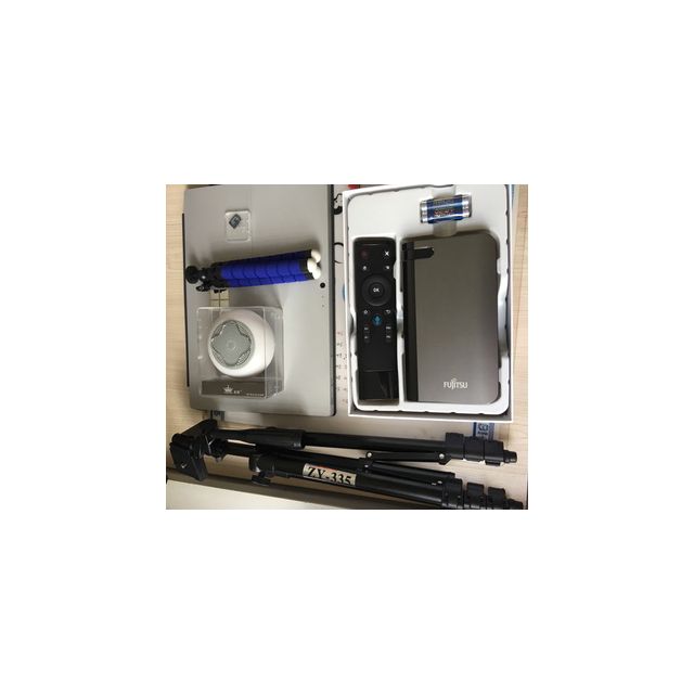 富士通(fujitsu) fa200微型投影仪 家用便携小型无线wifi智能迷你投影