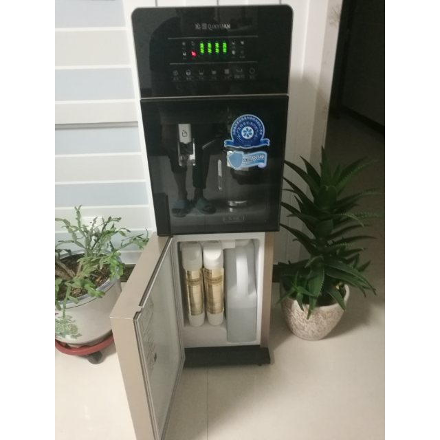 沁園qinyuan廚房家用櫃式直飲機冷熱型飲水機jld8585xzro