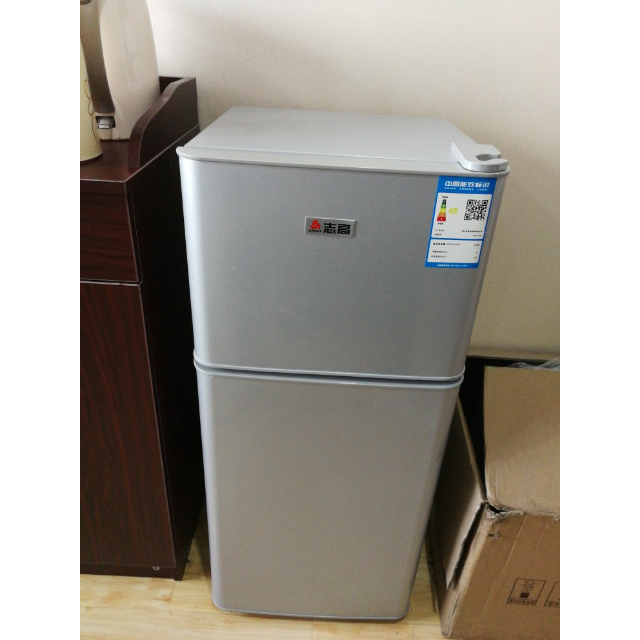 志高(chigo)bcd-108 108升冰箱 小型双门迷你小冰箱 家用双开门电冰箱