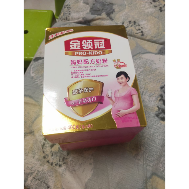 伊利金领冠妈妈妇配方奶粉孕妇奶粉400g盒装