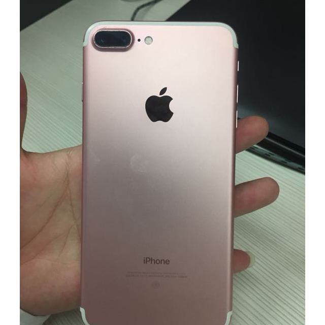 【二手9成新】苹果/iphone 7 plus 玫瑰金色 128gb 移动联通电信4g全