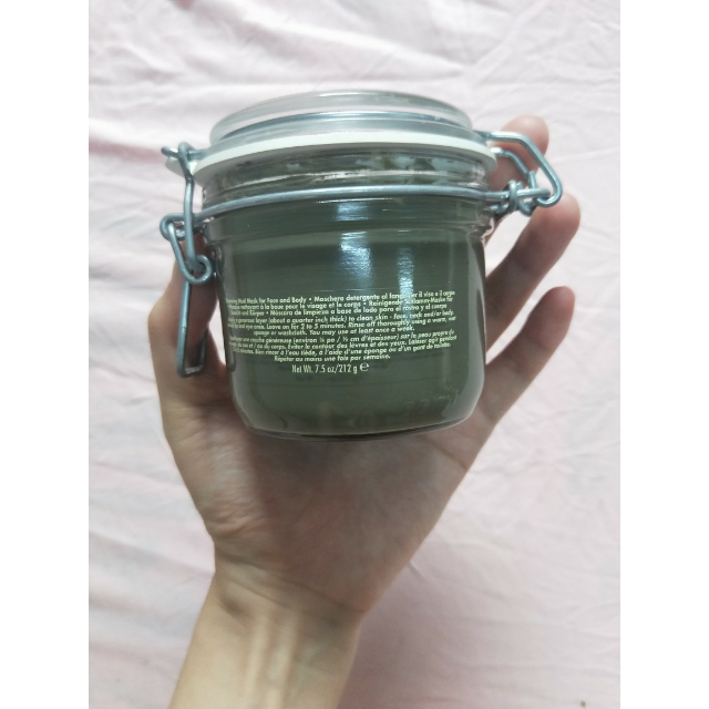 【面膜节满188减100】borghese 贝佳斯绿泥面膜泥浆212g 深层清洁去