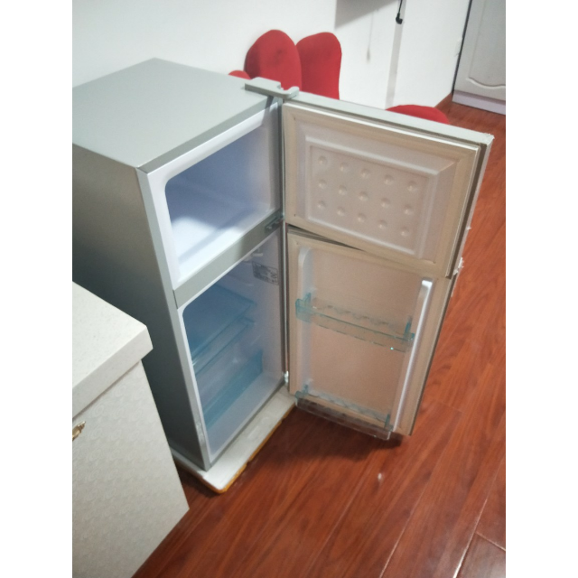 德姆勒(demuller) bcd-126 126升 双门小冰箱 冷藏冷冻 家用小型冰箱