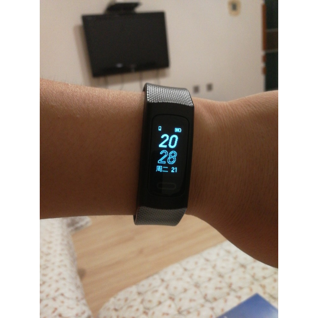 乐心手环3智能运动心率监测手环黑色