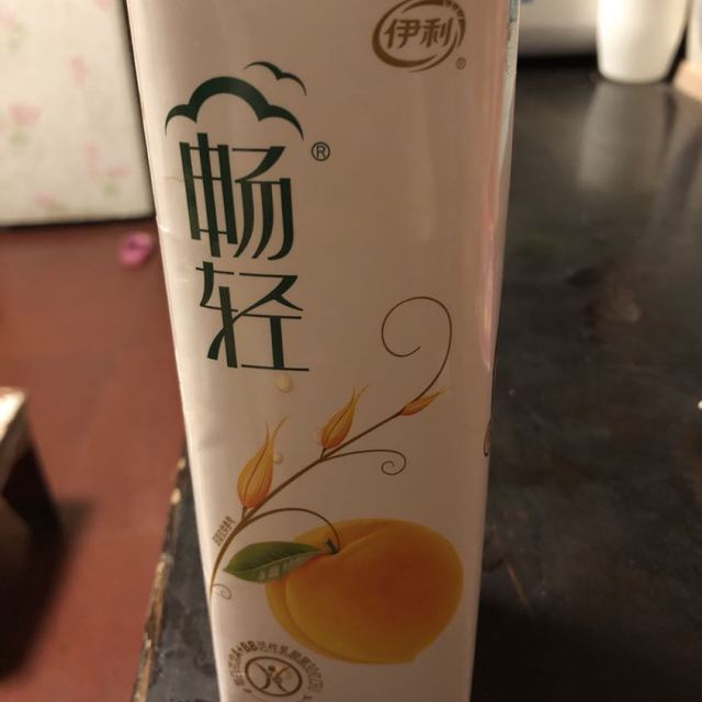 伊利畅轻风味发酵乳燕麦黄桃酸奶450g