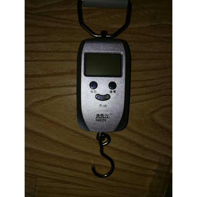 高精度迷你便携式手提电子秤50kg弹簧秤家用行李秤快递小勾称