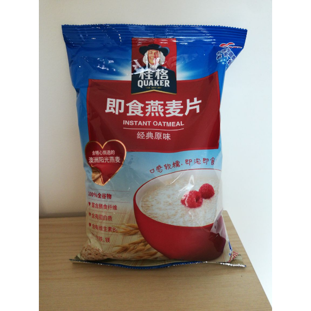 桂格qukaer即食燕麦片400克袋装