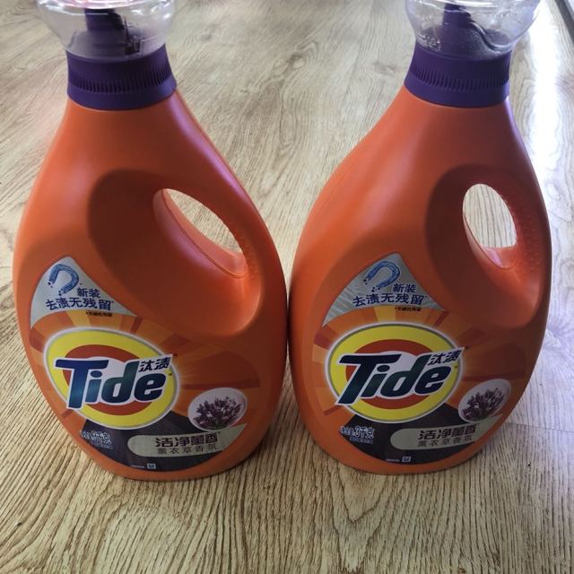 汰渍tide洁净薰香洗衣液薰衣草香3kg勤洗衣去渍无残留花香不离身