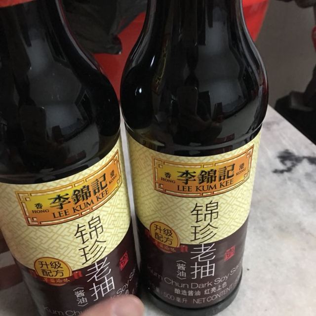 李锦记锦珍老抽500ml瓶