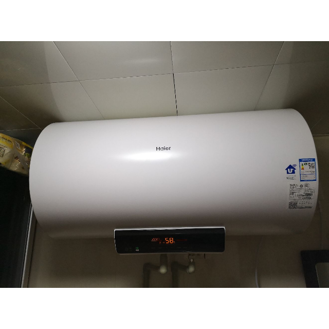 haier/海尔电热水器ec8002-d6(u1) 80升 1级能效 八年包修 速热增容