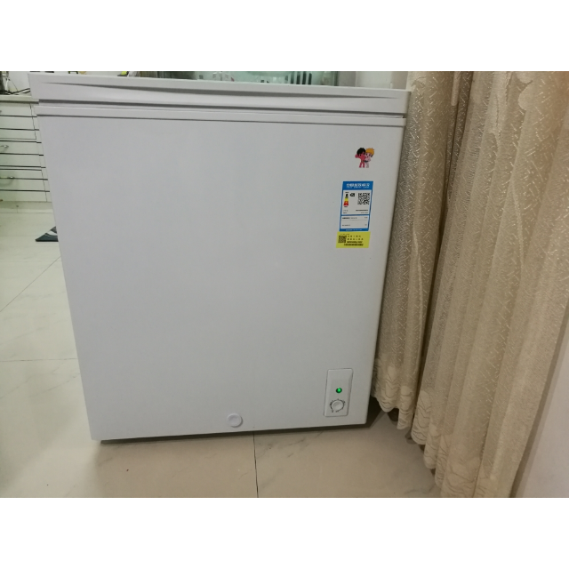 海尔haierbcbd146hcd146升家用冰柜冷藏冷冻转换冷柜彩晶小型迷你冰箱