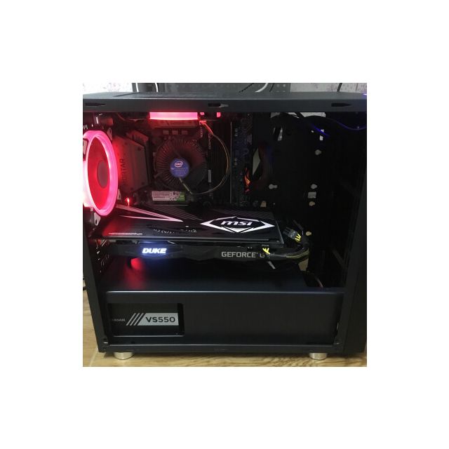 美商海盗船 vs550 额定550w 主动式pfc白牌效能atx电源 台式机静音背