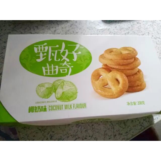 好吃点甄好曲奇饼干椰奶味208g