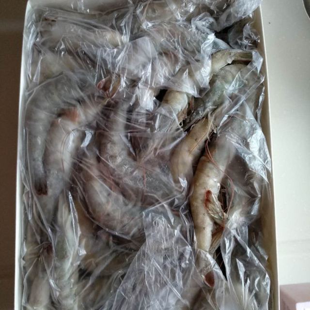 大洋世家oceanfamily厄瓜多尔白虾15kg盒装6075只大虾原装进口海鲜