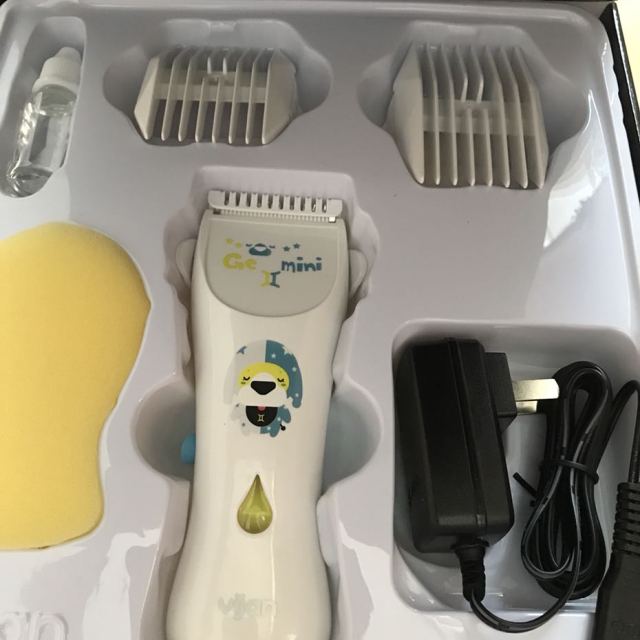 新生儿静音防水电推剪 充电式婴儿理发器 星座定制款hk668 双子座高清