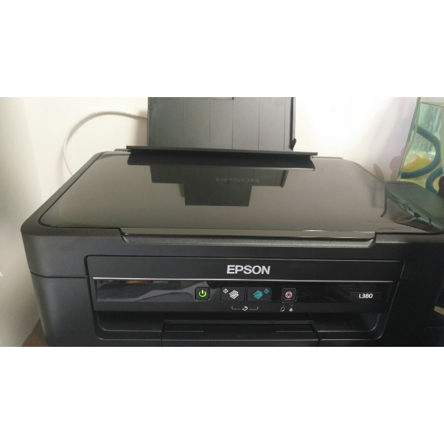 爱普生epsonl380墨仓式打印机一体机打印复印扫描学生打印作业打印