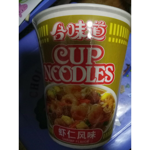 日清(nissin)合味道蝦仁風味82g/杯 方便麵方便麵好吃,好吃,味道真不