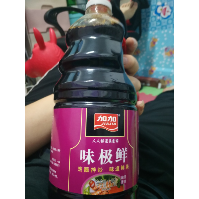 加加味极鲜125l瓶生抽酱油酿造酱油味道鲜美加加出品