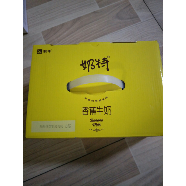 蒙牛奶特香蕉牛奶243ml12盒