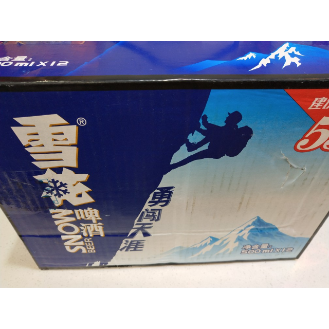 雪花啤酒勇闖天涯500ml12聽整箱裝