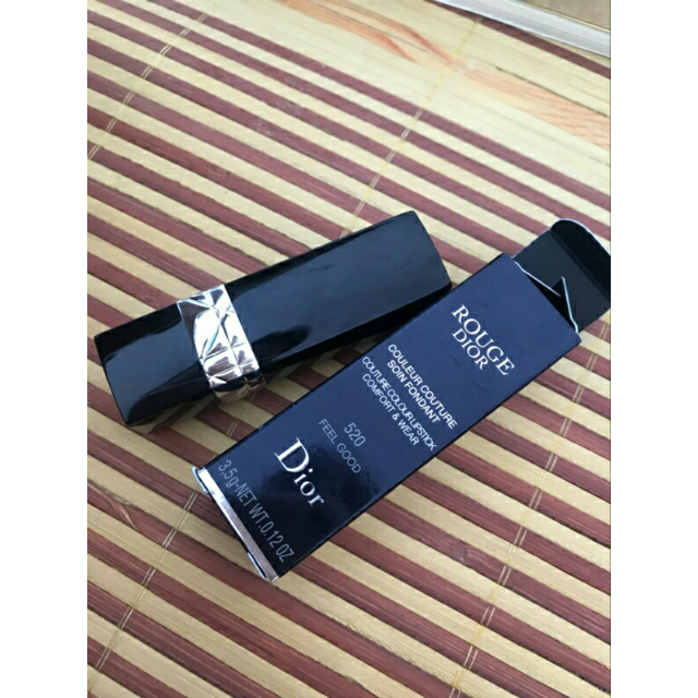 dior迪奥烈焰蓝金口红女士唇膏35g显色520表白色情人节礼物红色系法国